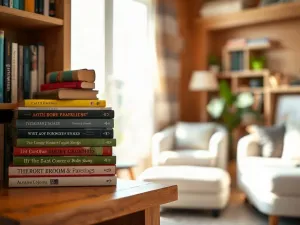 Kolorowe drewniane klocki z literami na stole, symbolizujące naukę mowy i rozwój językowy dziecka w przedszkolu.